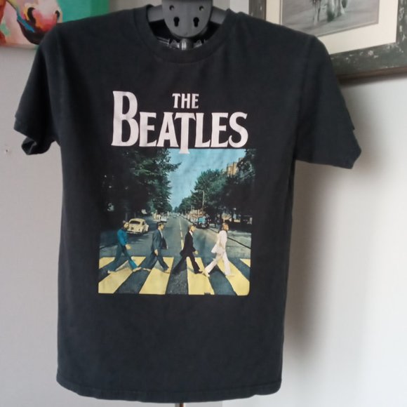 The Beatles Abbey Road Black Tee Size Small - Picture 1 of 7